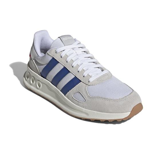 NWT adidas Men's Run 84 Sneaker White/Team Royal Blue/Grey 9